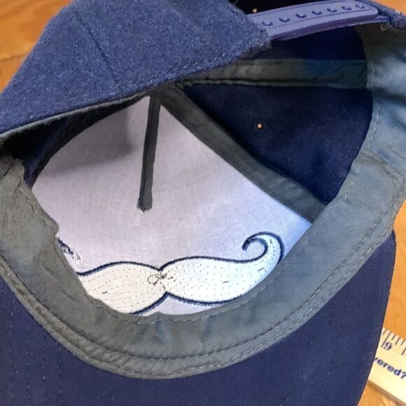 “On hold”. COPY - EUC Wool Blend Mustash Baseball Hat Cap - Picture 8 of 10